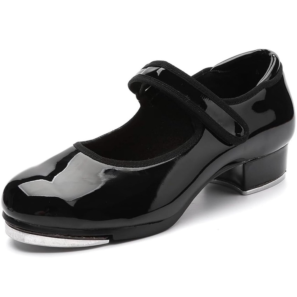 Shoes for Girls Kids Tap Dance Mary Jane for Toddler/Little Kid